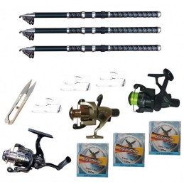 Set pescuit sportiv cu 3...