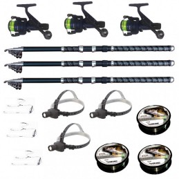 Set pescuit cu 3 lansete 3m...